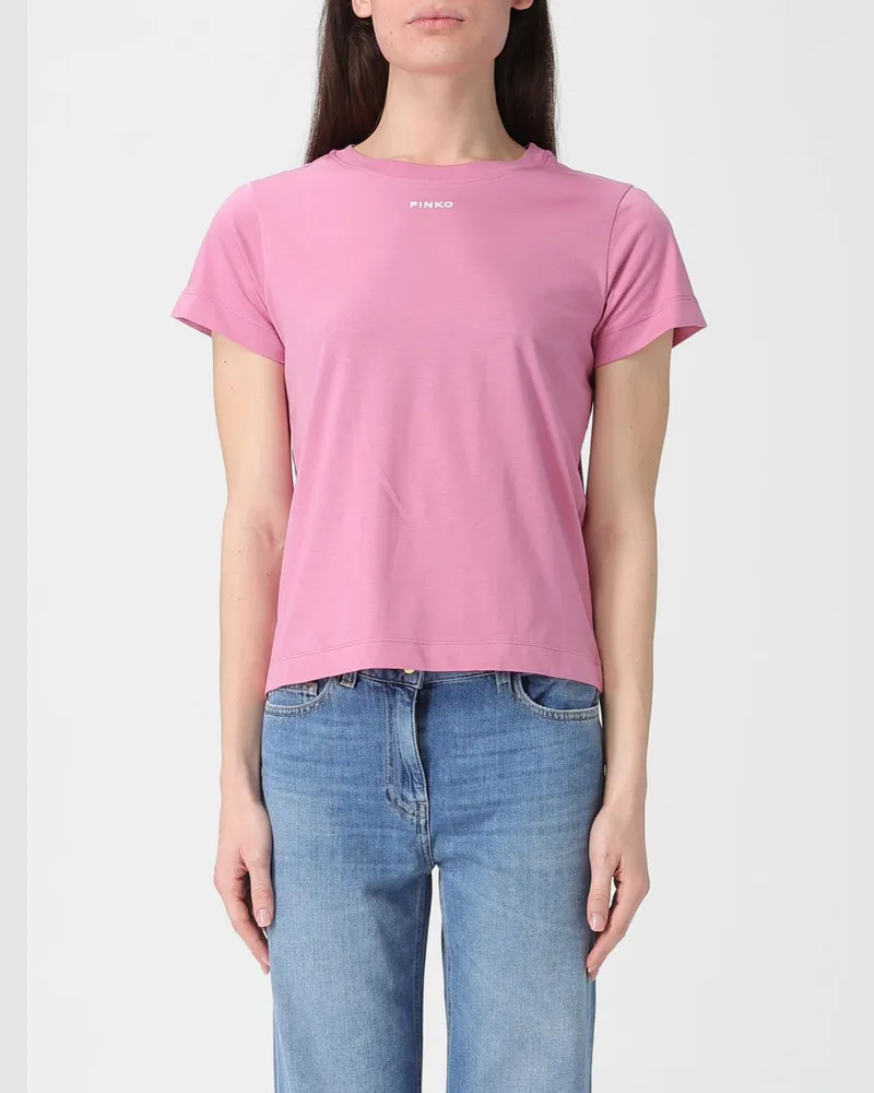 Pinko T-shirt damen Pink