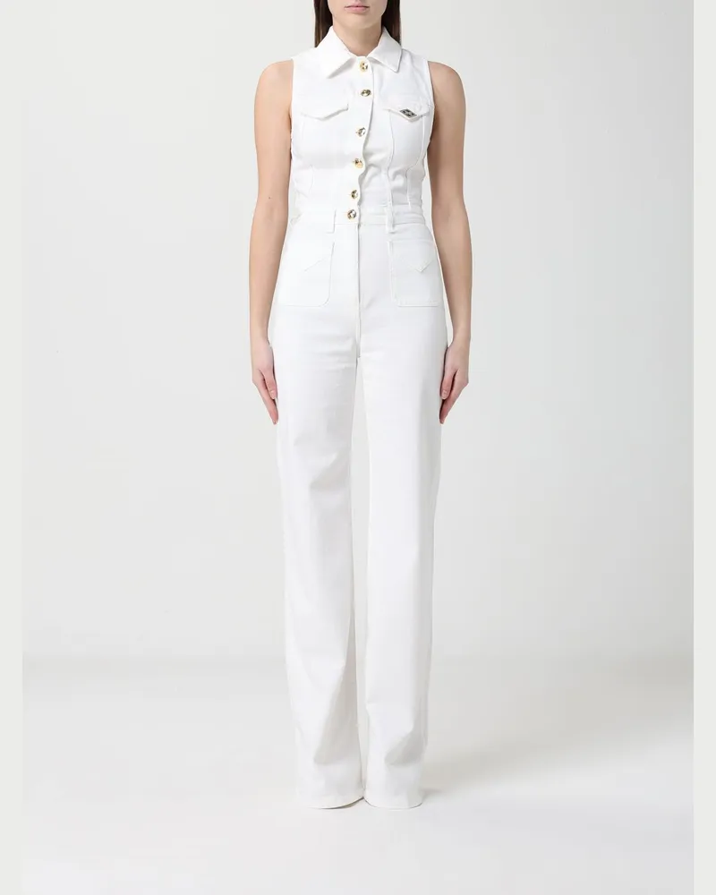 Elisabetta Franchi Kleid damen Weiß