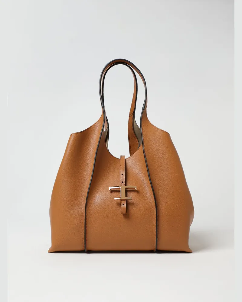 TOD'S Schultertasche damen Leder