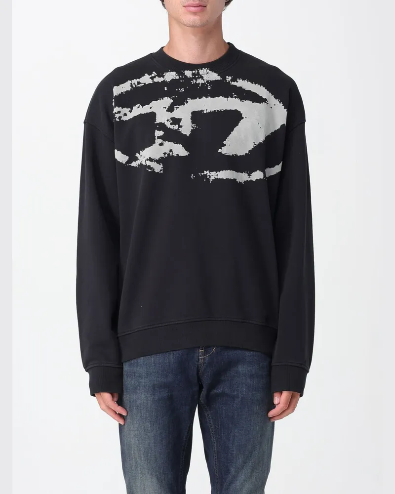 Diesel Sweatshirt herren Schwarz