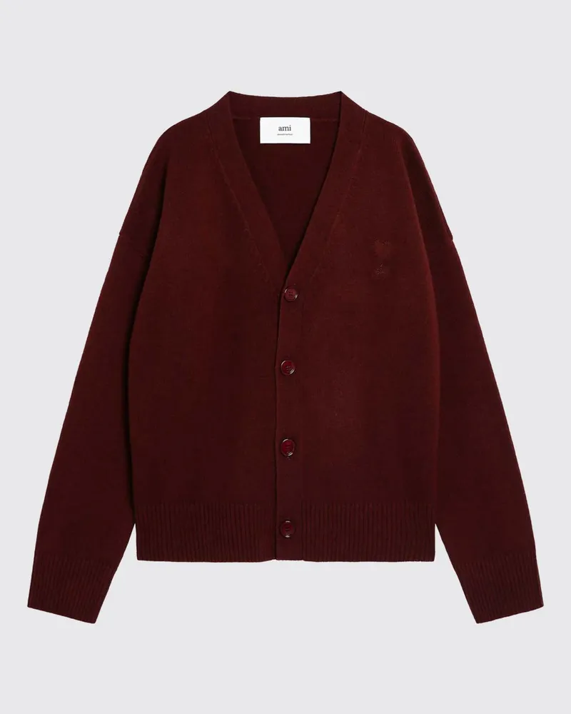 AMI Paris Pullover herren Cherry