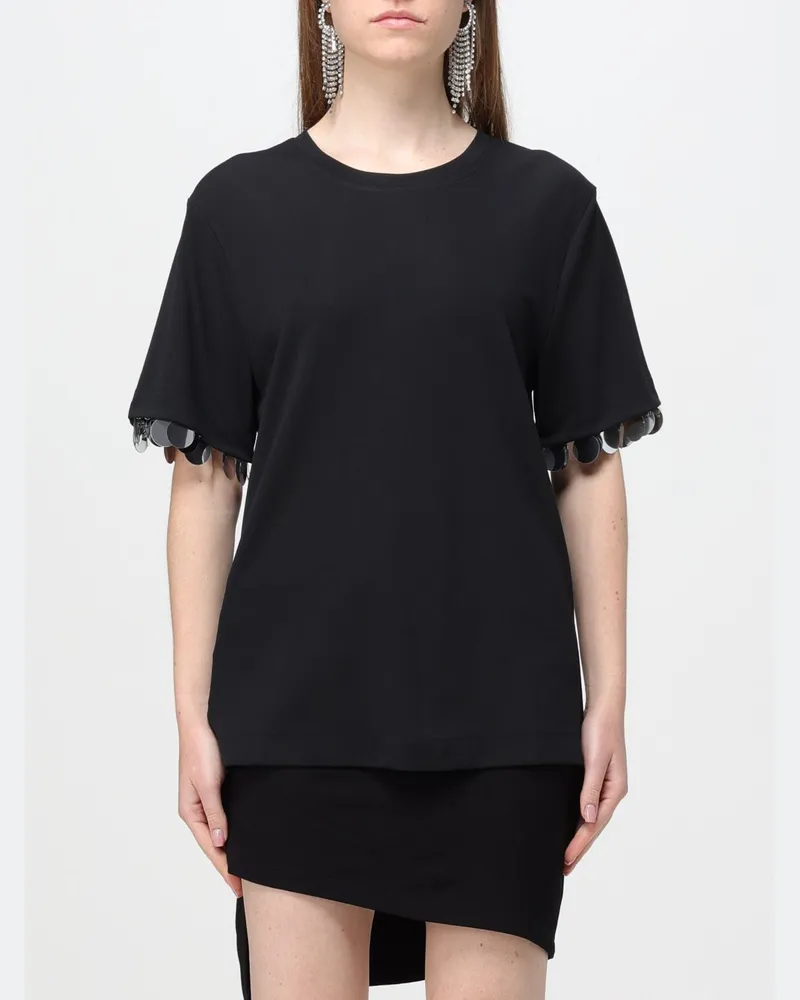 Paco Rabanne T-shirt damen Schwarz