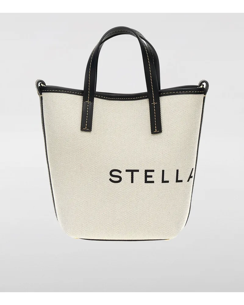 Stella McCartney Schultertasche Beige