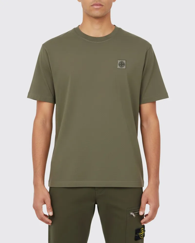 Stone Island T-shirt herren Military