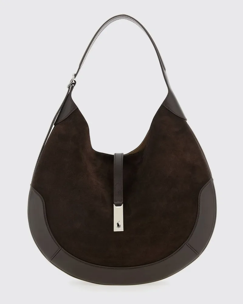 Ralph Lauren Schultertasche damen Ebony