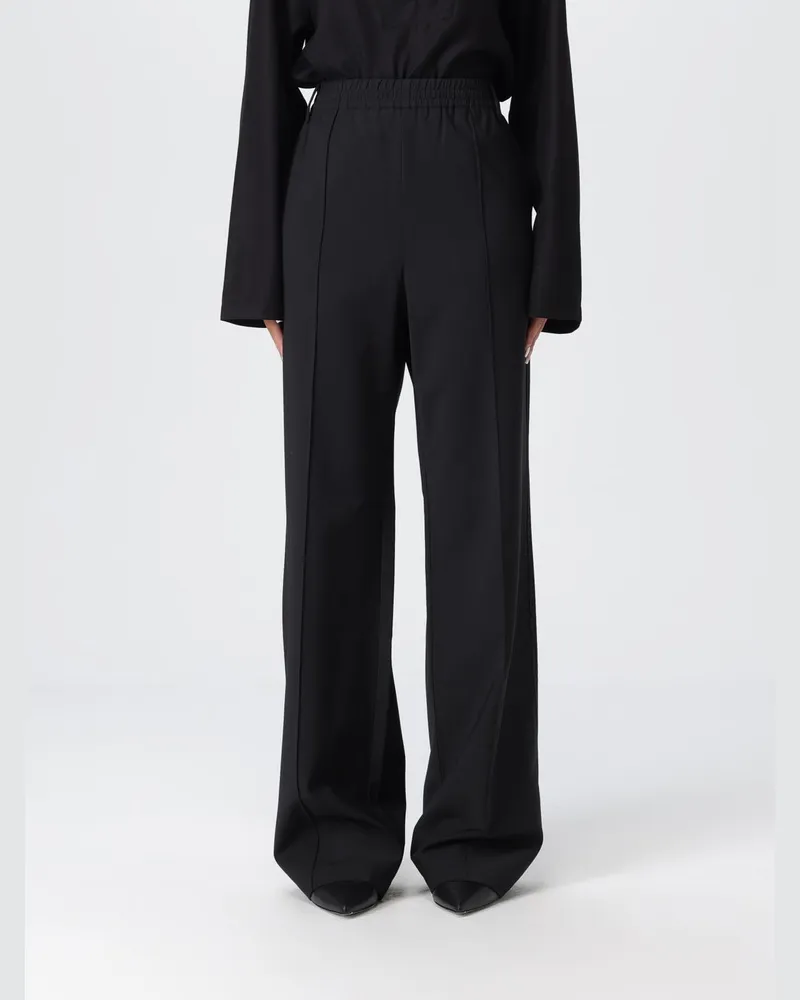 tibi Hose damen Schwarz