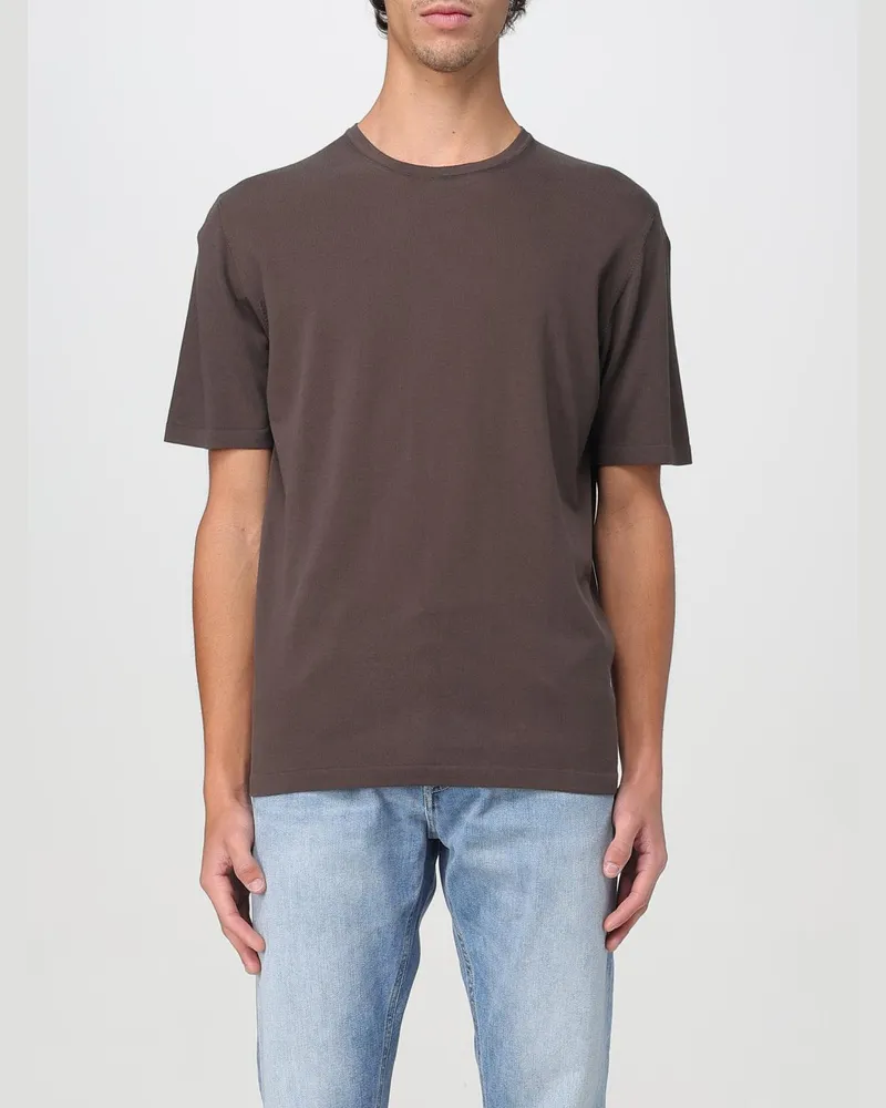 Roberto Collina T-shirt herren Braun