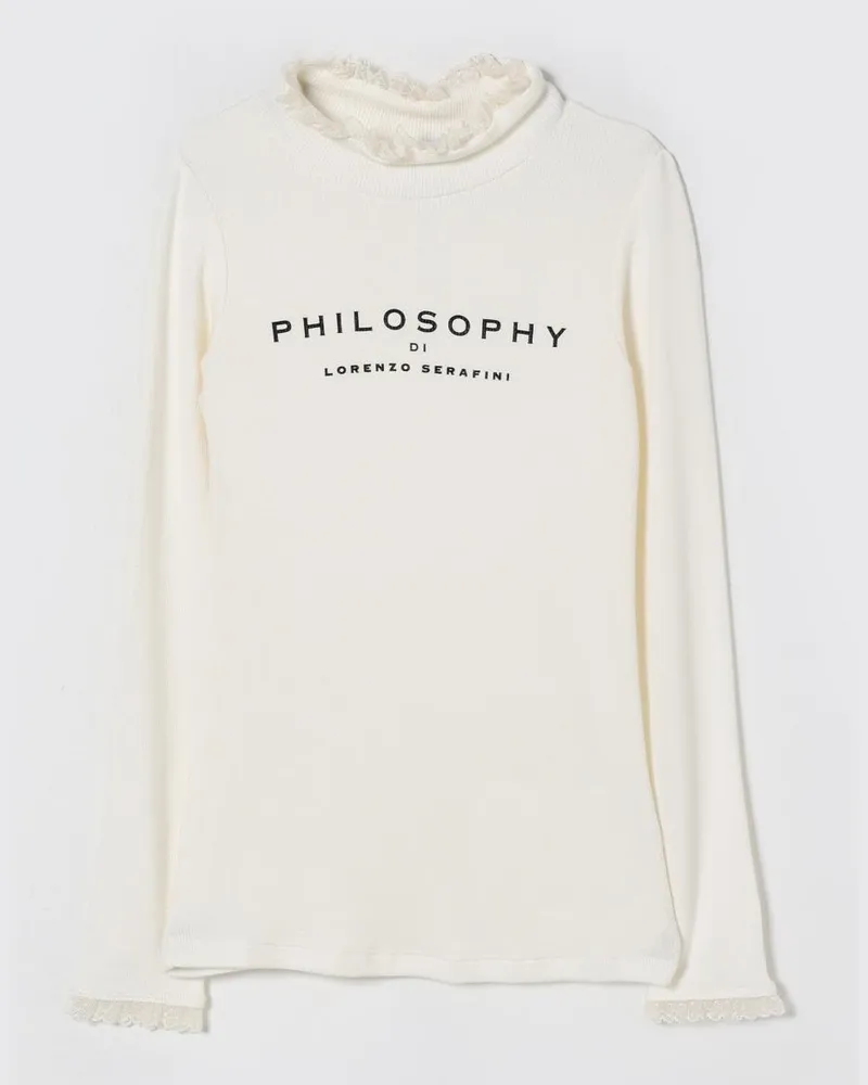 Philosophy Di Lorenzo Serafini Pullover kinder Weiß