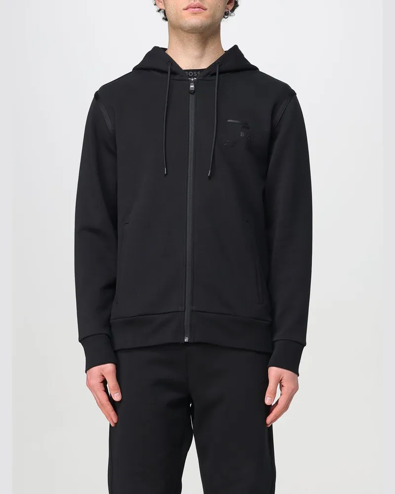 HUGO BOSS Sweatshirt herren Schwarz