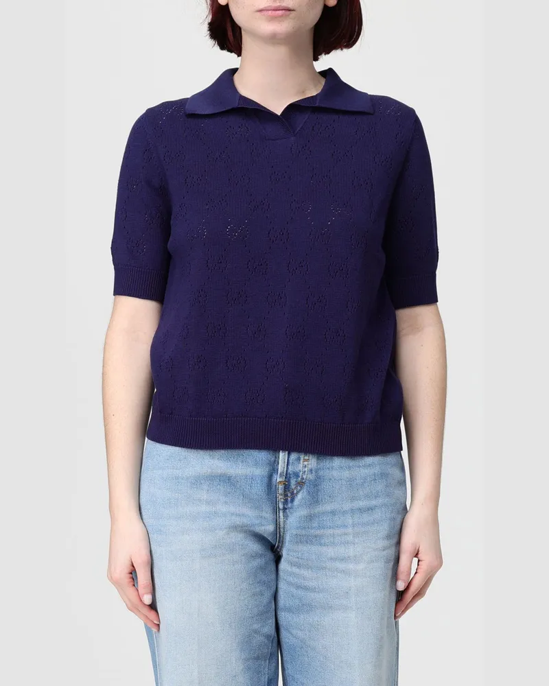 Gucci Polo damen Blau