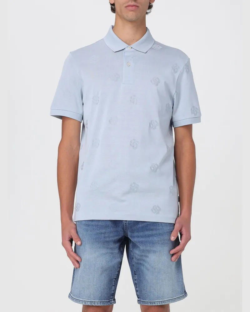 HUGO BOSS Polo herren Blau