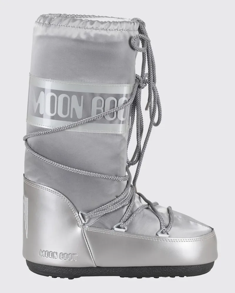 Moon Boot Schuhe damen Silber