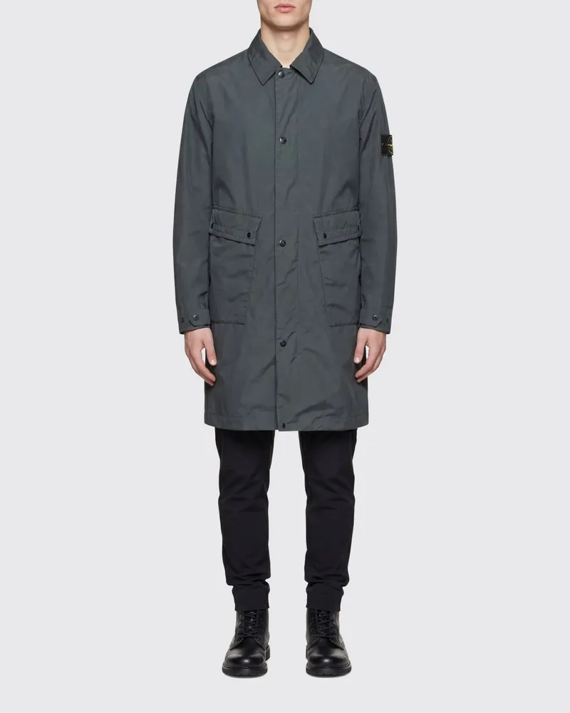Stone Island Mantel herren Schwarz