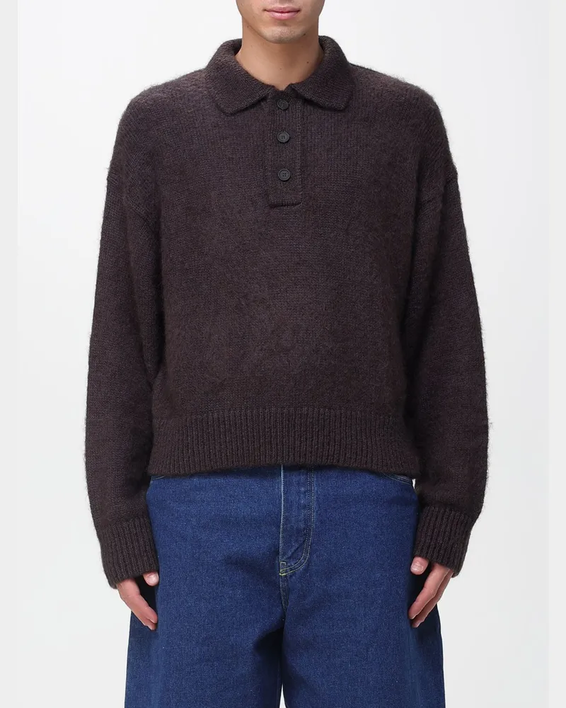 Studio Nicholson T-shirt herren Braun