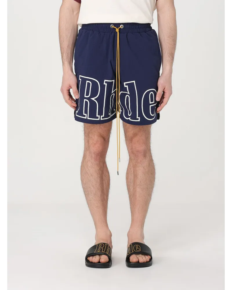 RHUDE Shorts Blau