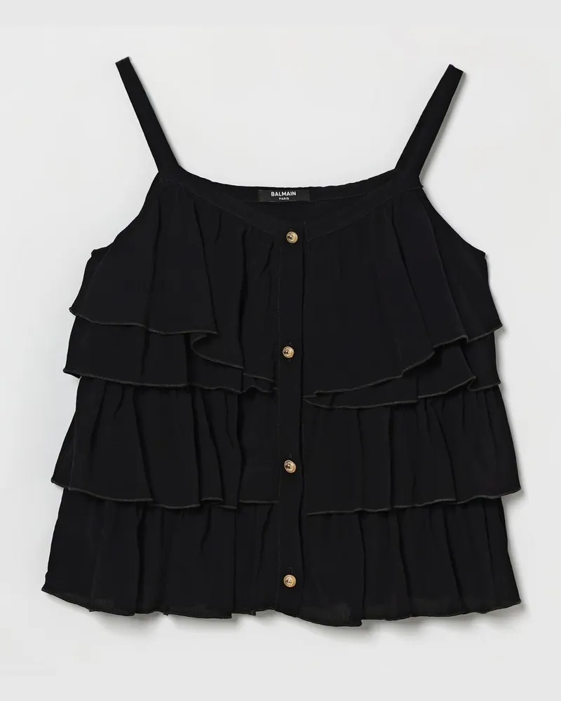 Balmain Top kinder Schwarz