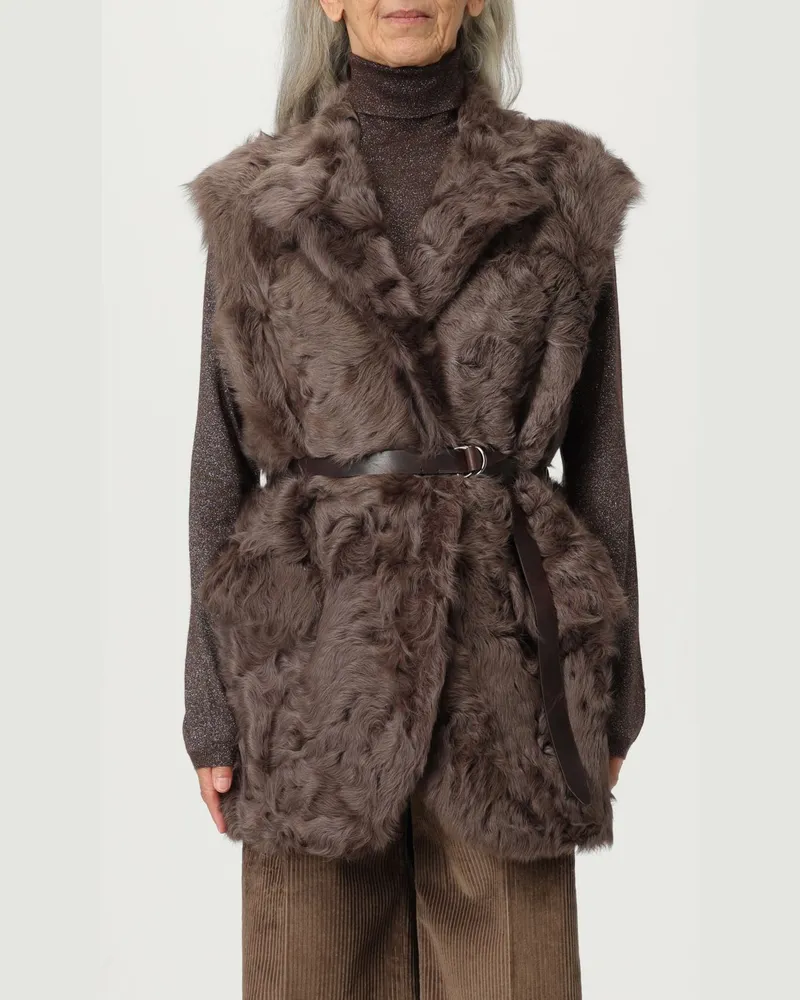 Brunello Cucinelli Weste damen Braun