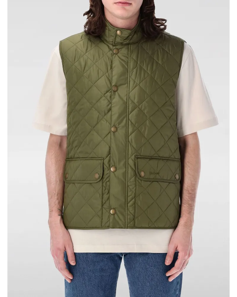 Barbour Gesteppte Polyesterweste Grün