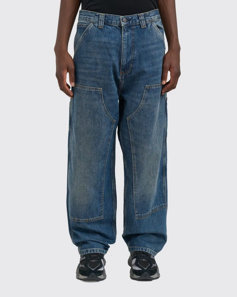 Carhartt WIP Hose herren Blau