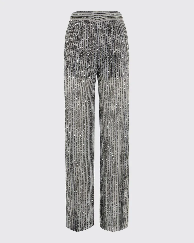 Missoni Hose damen Silber