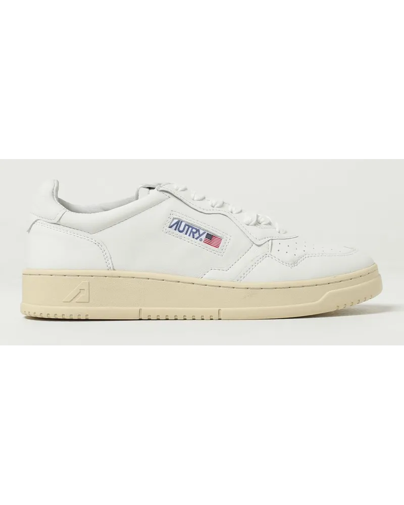 AUTRY Medalist Sneakers aus Leder Weiß