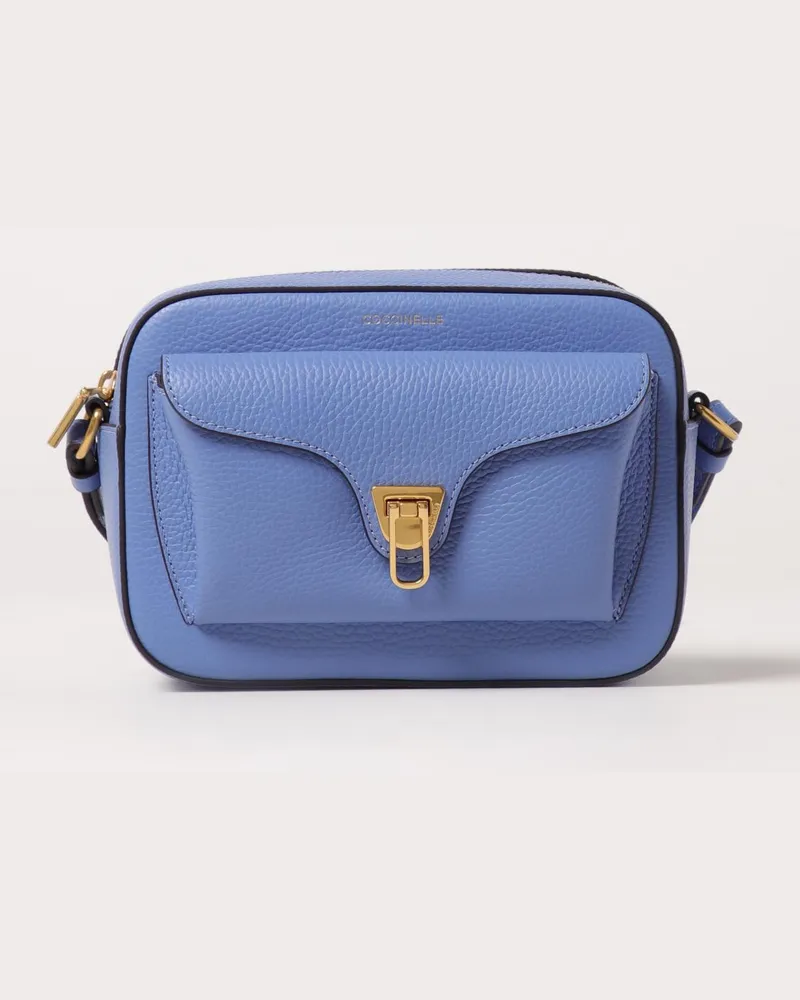 Coccinelle Schultertasche damen Hellblau