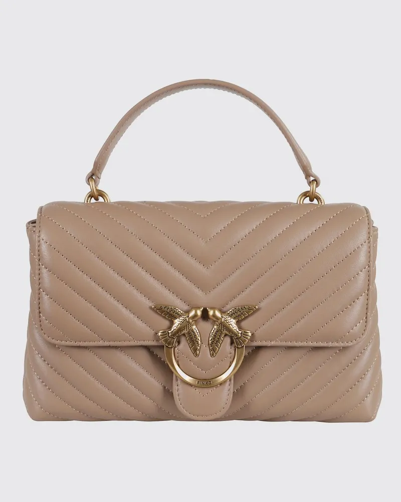Pinko Schultertasche damen Beige