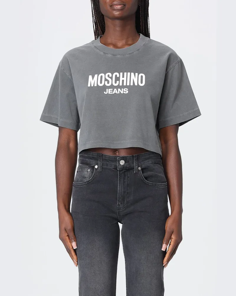 Moschino T-shirt damen Grau