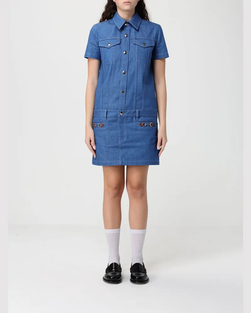 Gucci Kleid damen Blau