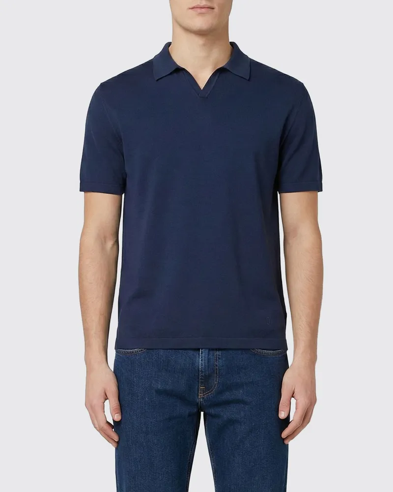 Dondup Polo herren Blau