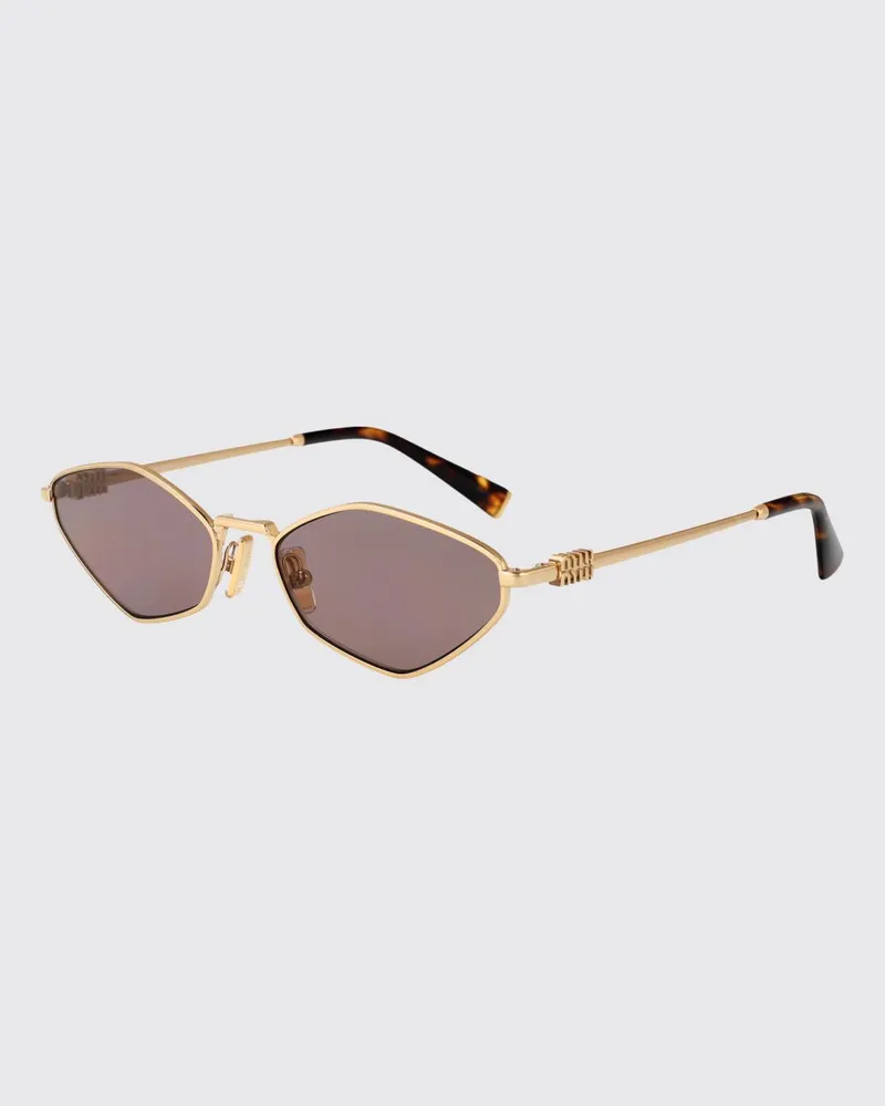 Miu Miu Sonnenbrille damen Gold