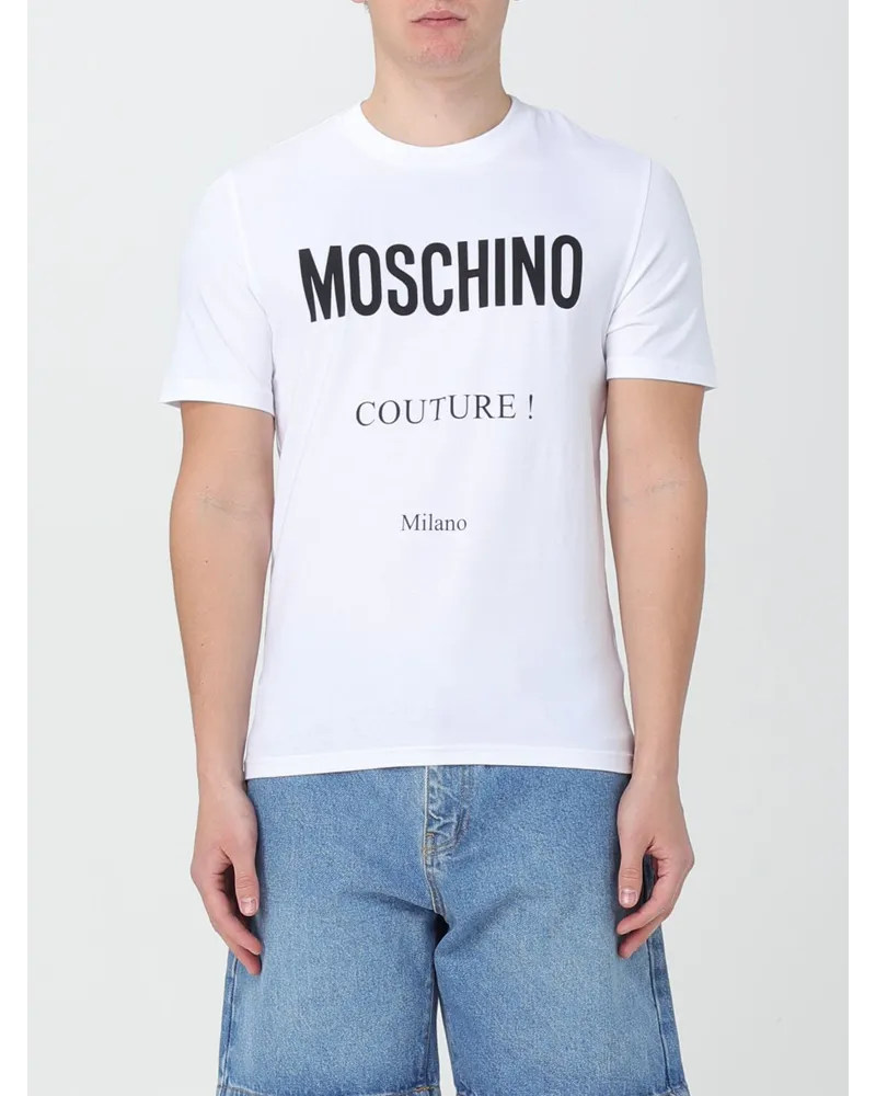 Moschino T-shirt herren Weiß