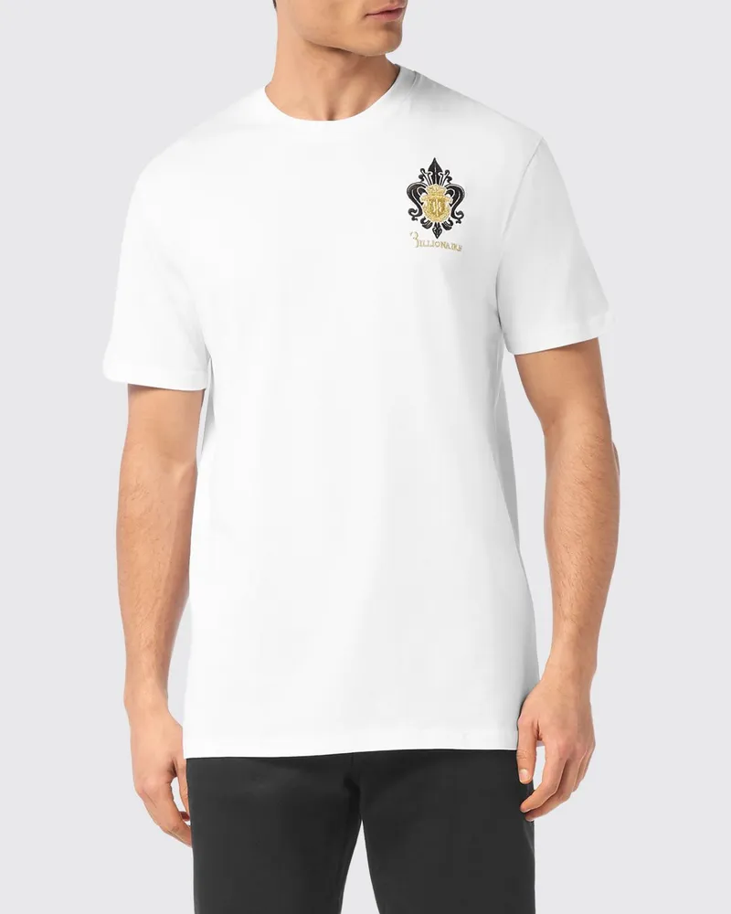 Billionaire T-shirt herren Weiß