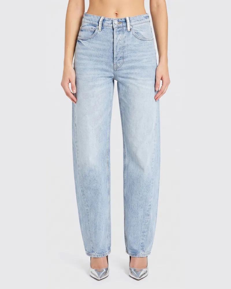 Alexander Wang Baumwolldenimjeans Stone