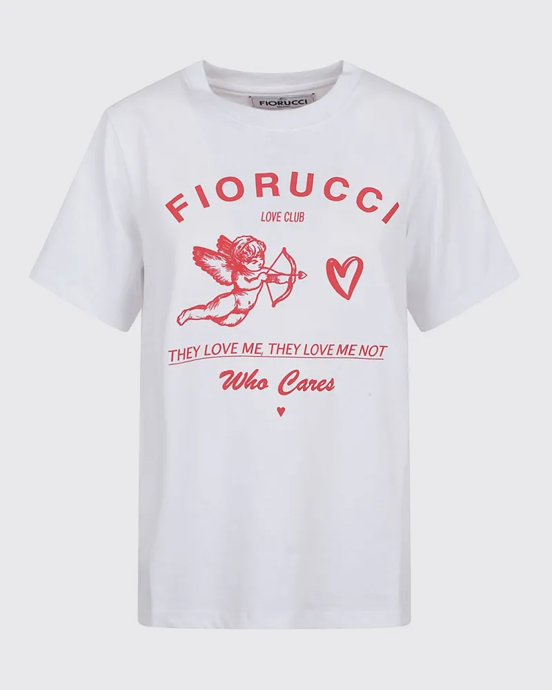Fiorucci T-shirt damen Weiß