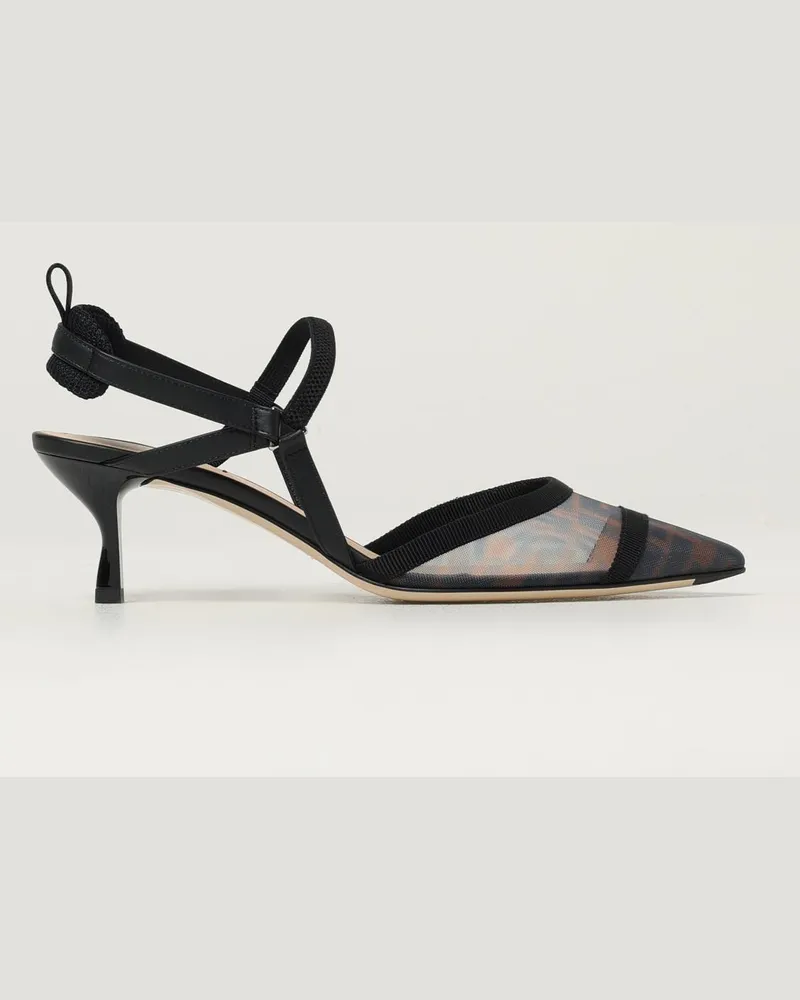 Fendi Schuhe damen Tabak