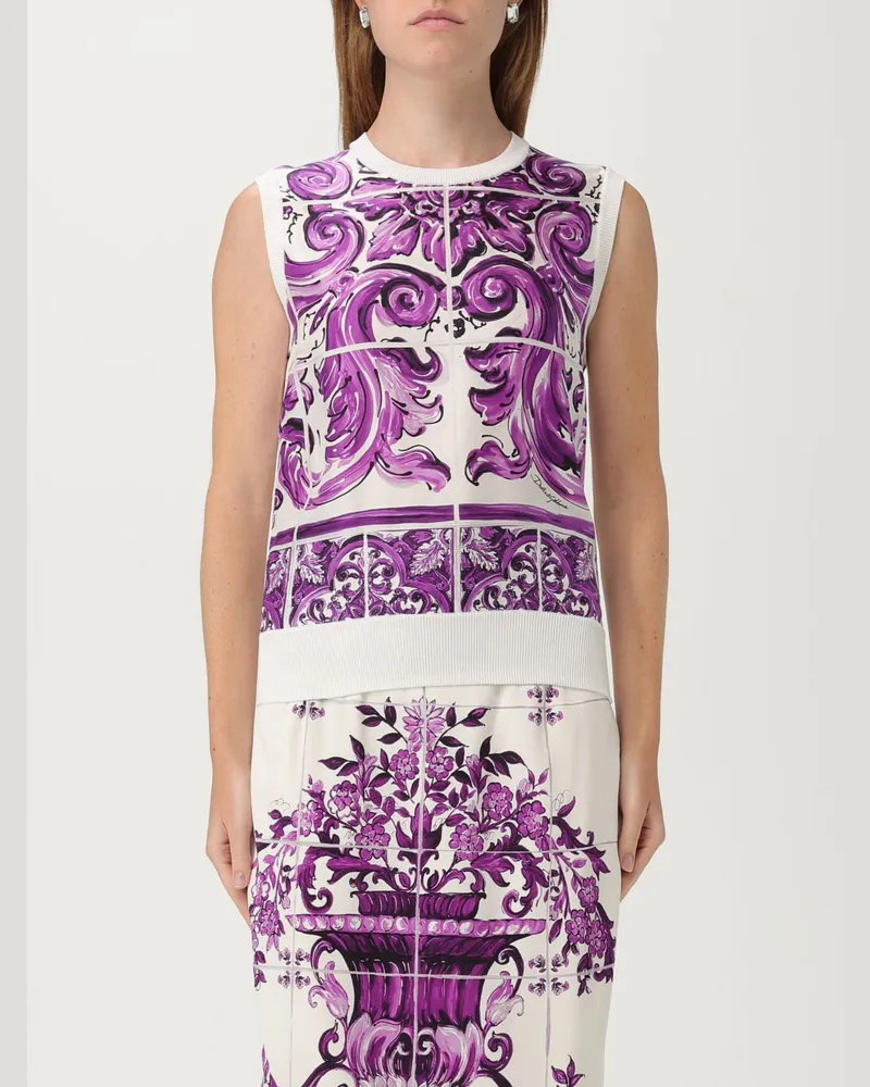 Dolce & Gabbana Weste damen Dolce & Gabbana Violett