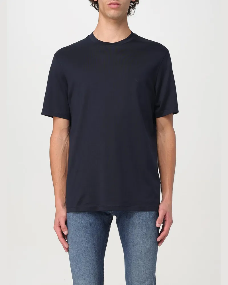 Emporio Armani T-shirt herren Blau