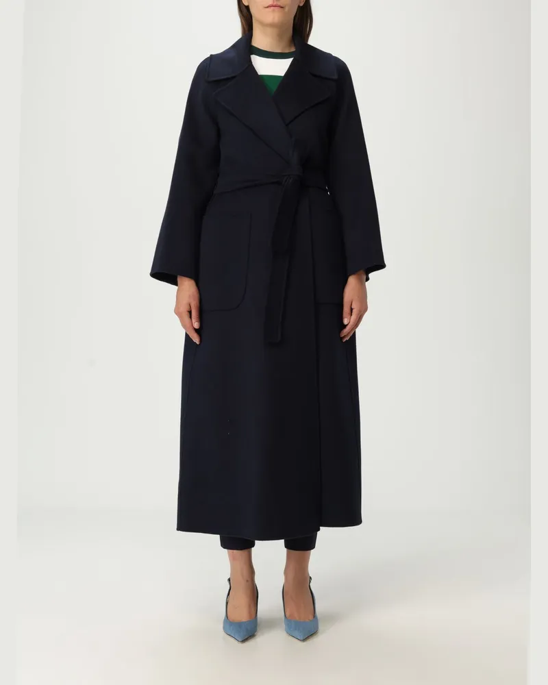 Max Mara Mantel damen Blau