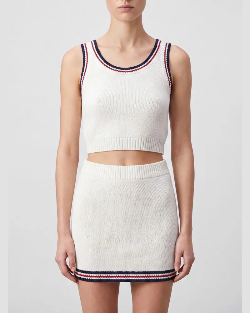 Brunello Cucinelli Top damen Weiß