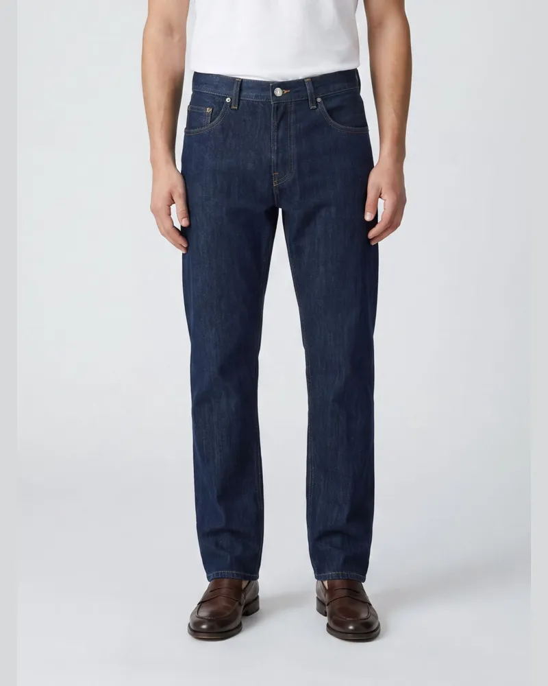 Dondup Skinny-Fit Jeans aus Stretch-Baumwolldenim mit mittlerer Leibhöhe Blau