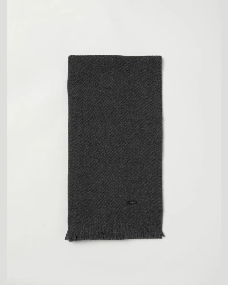 Brooksfield Schal herren Charcoal