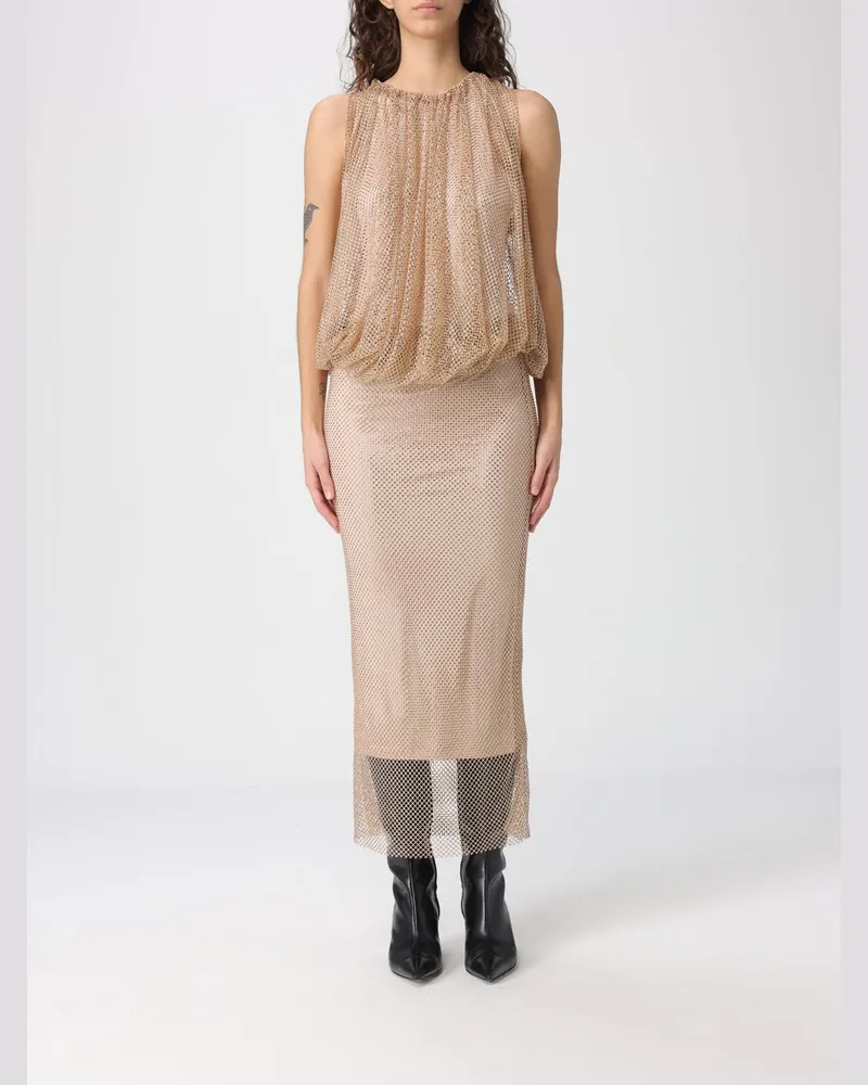 SPORTMAX Kleid damen Camel