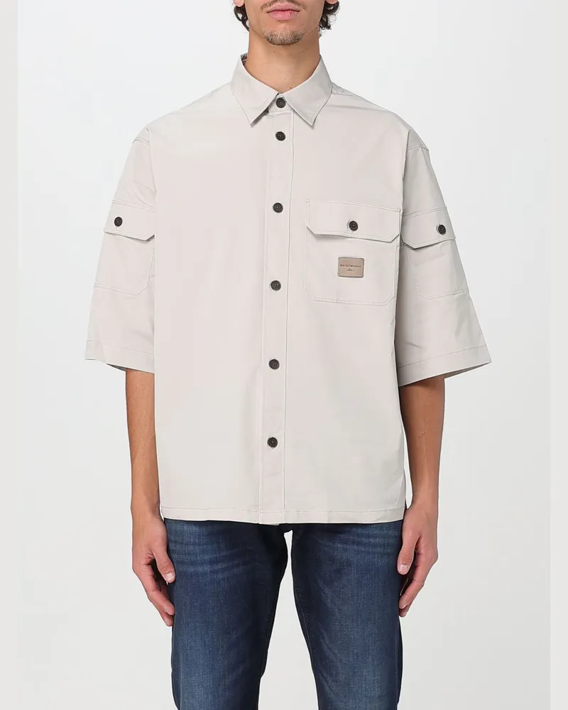 Emporio Armani Hemd herren Silber