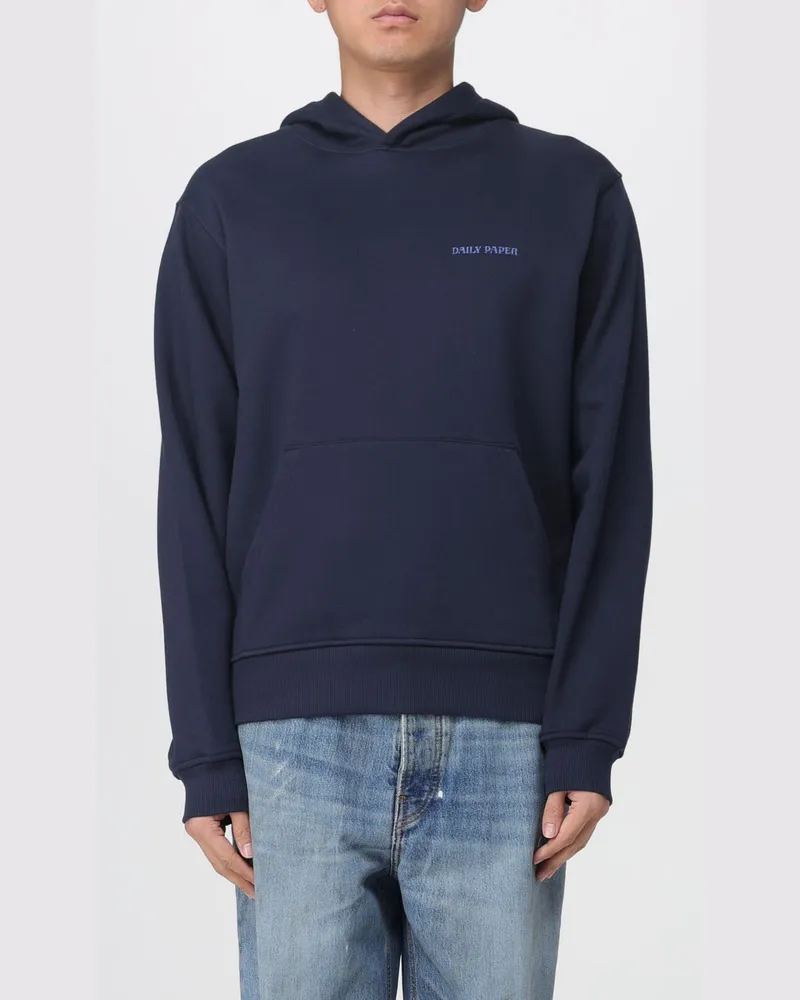 Daily Paper Sweatshirt herren Blau