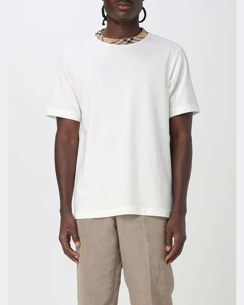 Burberry T-shirt herren Weiß