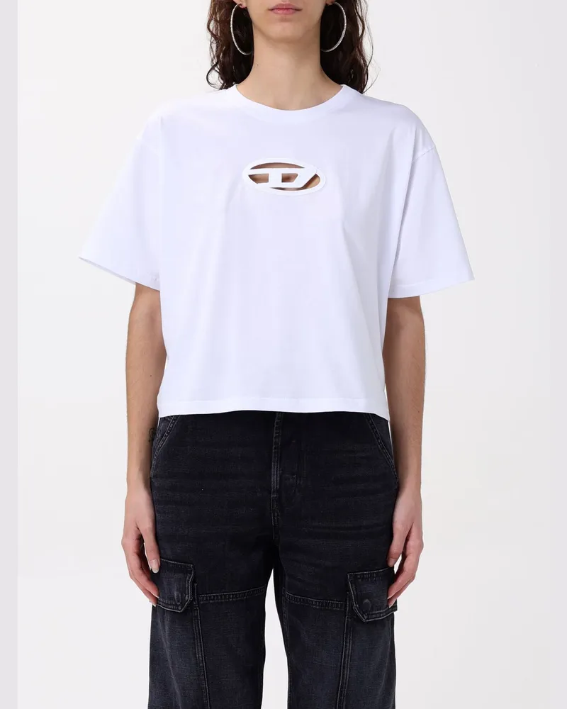 Diesel T-shirt damen Weiß