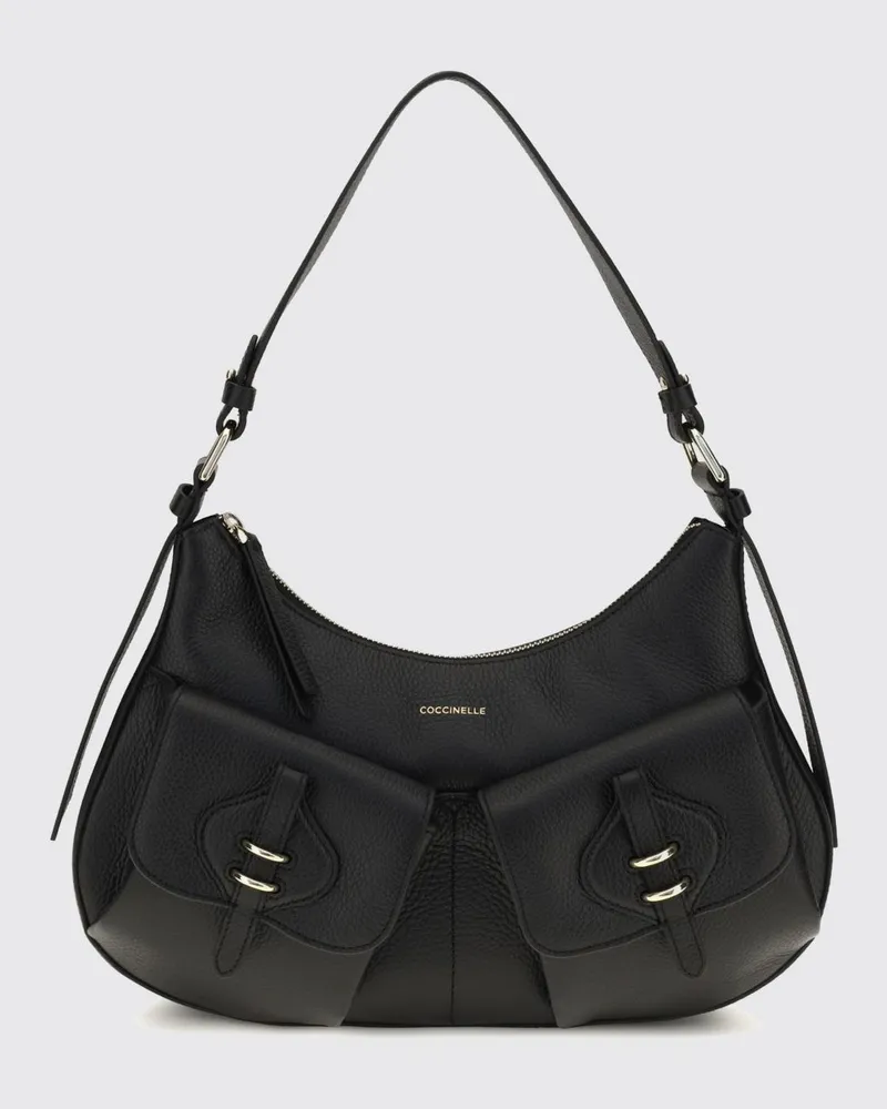 Coccinelle Schultertasche damen Schwarz