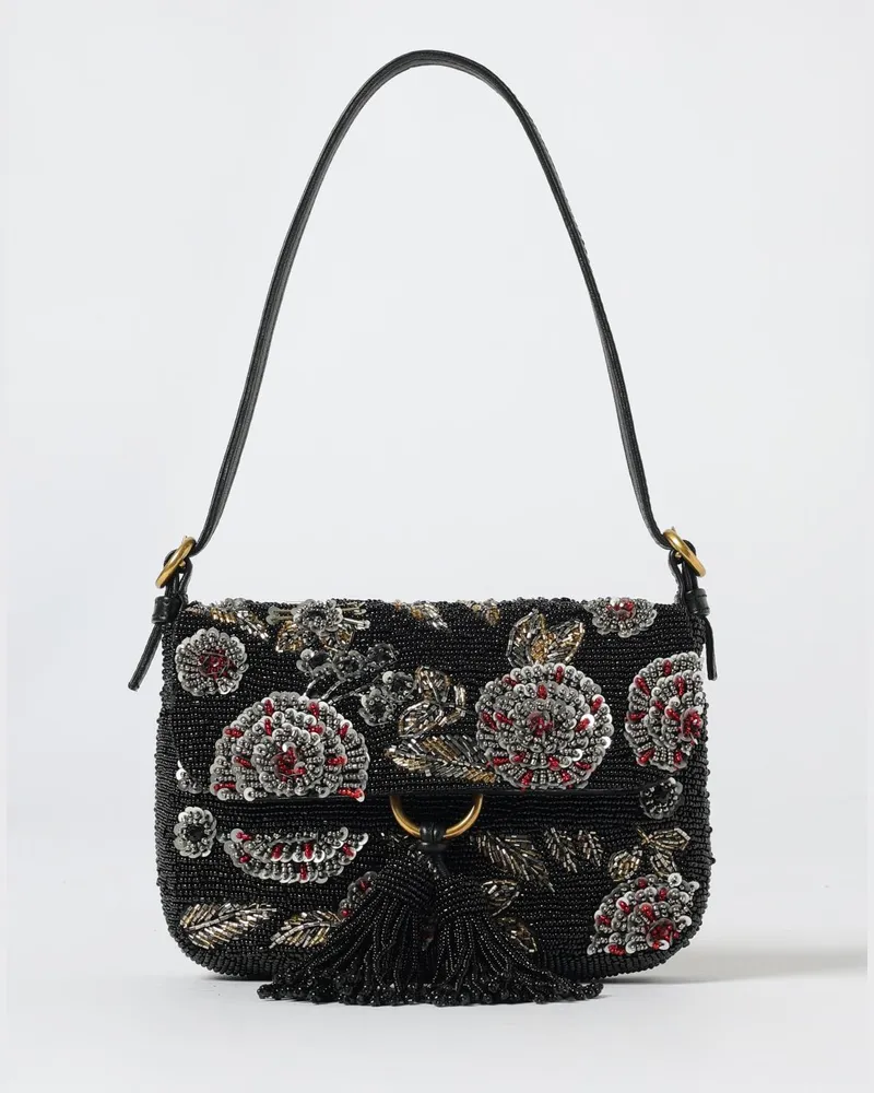 Maliparmi Schultertasche damen Schwarz