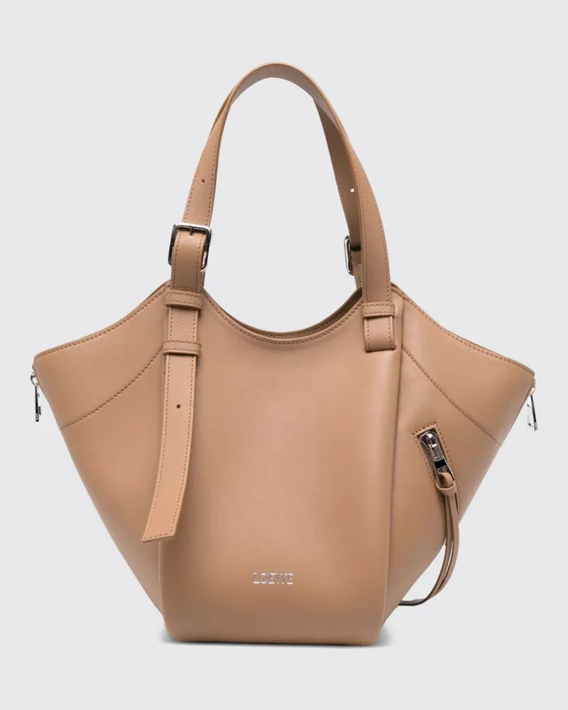 Loewe Schultertasche damen Braun